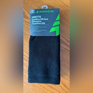 ✨NWT✨Woods: Vidette Expedition 50K Sock (19% Merino Wool!) Size Large